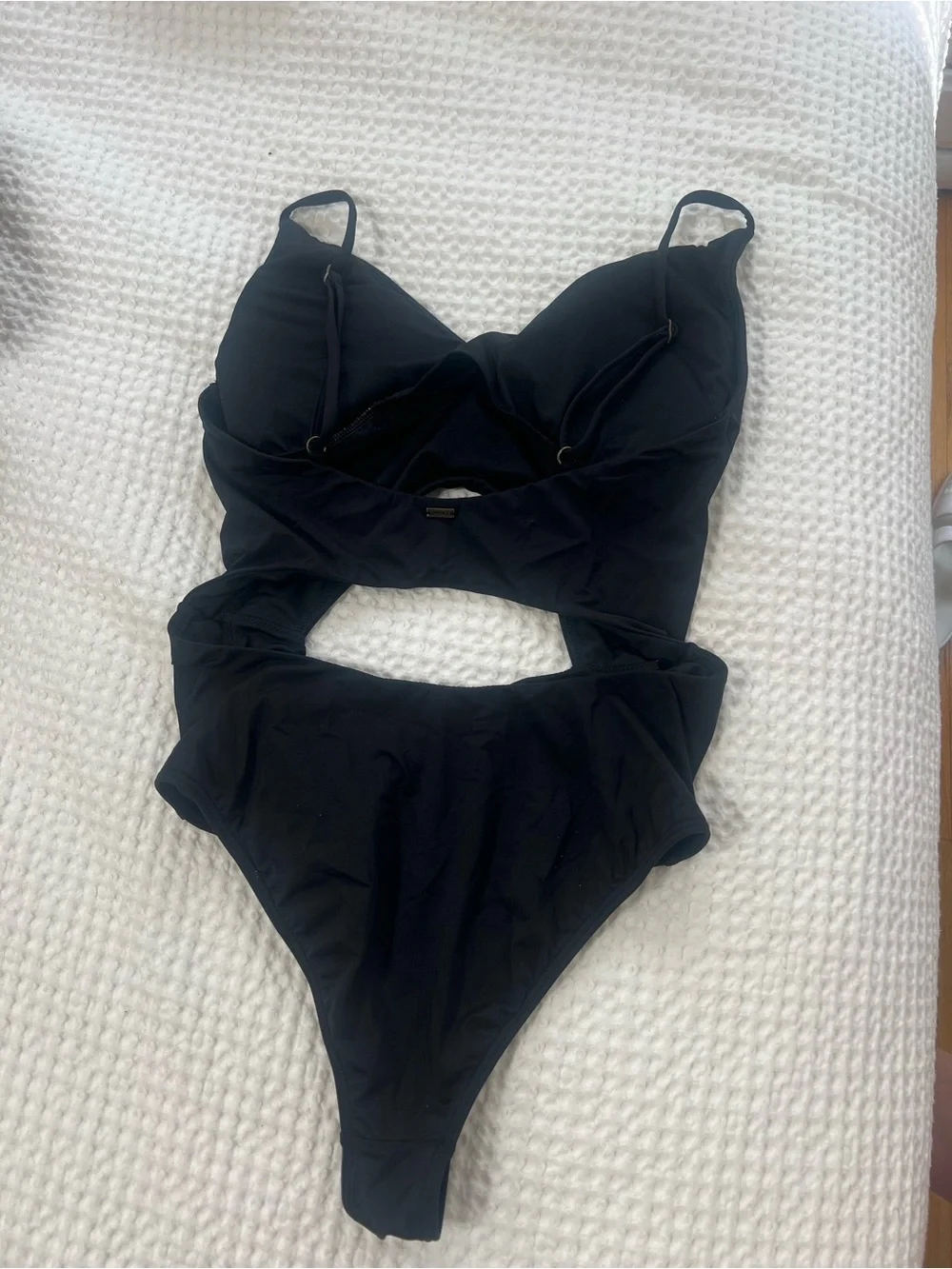 O'Neill Black Cutout One-Piece Swimsuit